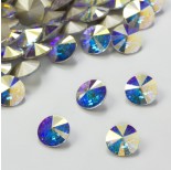 Zdjęcie - Swarovski rivoli stone crystal AB 8mm
